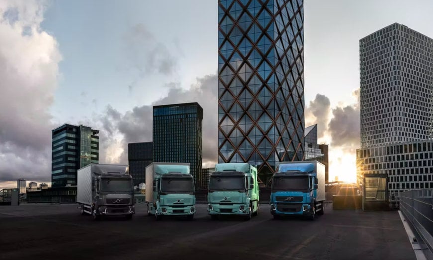 VOLVO UNVEILS UPDATED ELECTRIC TRUCKS DESIGNED FOR ZERO-EMISSION CITY TRANSPORTS